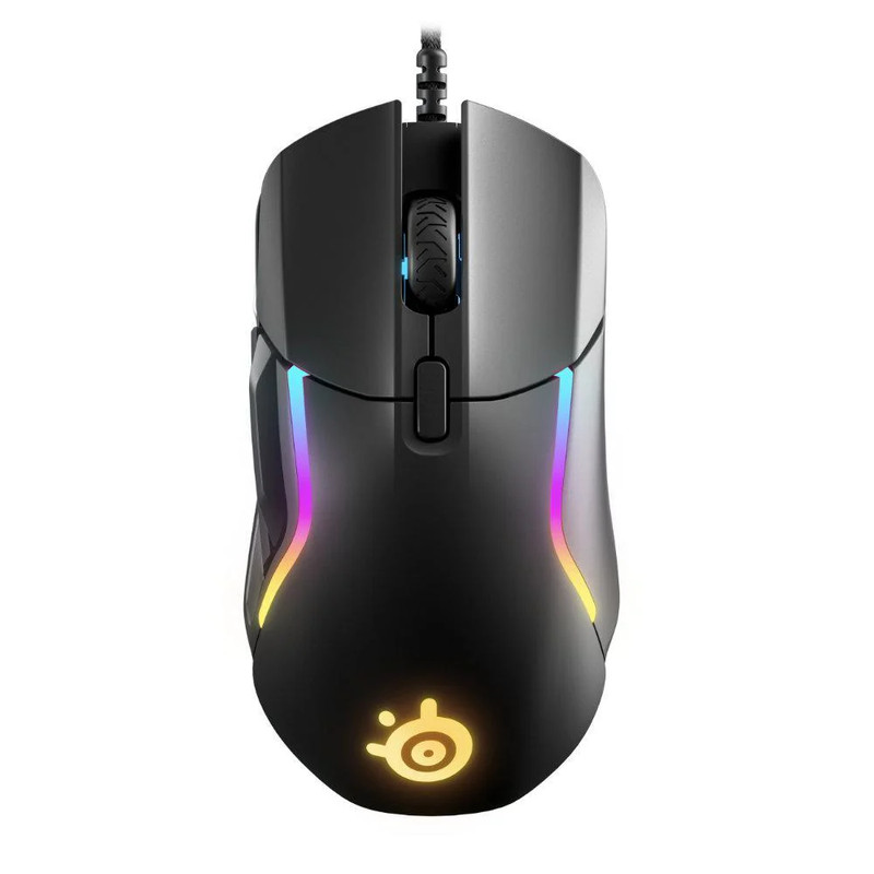 Steelseries Rival 5 RGB Optical Gaming Mouse - Black - فأرة